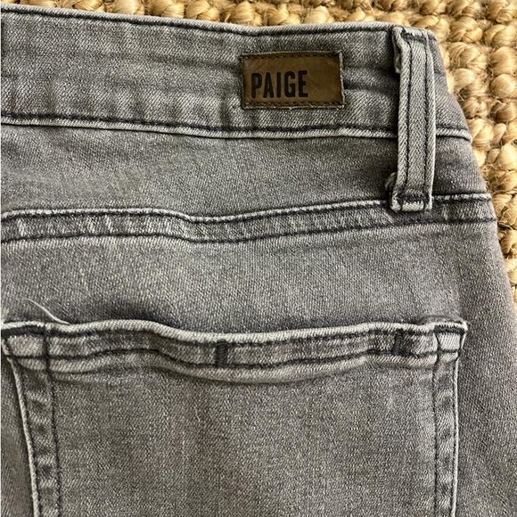 Paige Verdugo super skinny Jeans gray color - Picture 2 of 6